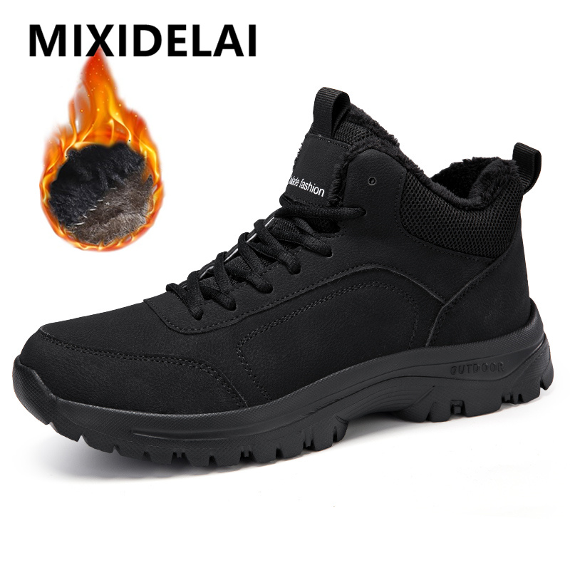 Men'S Shoes Qn - Winter Men's Boots Warm Plush Men's