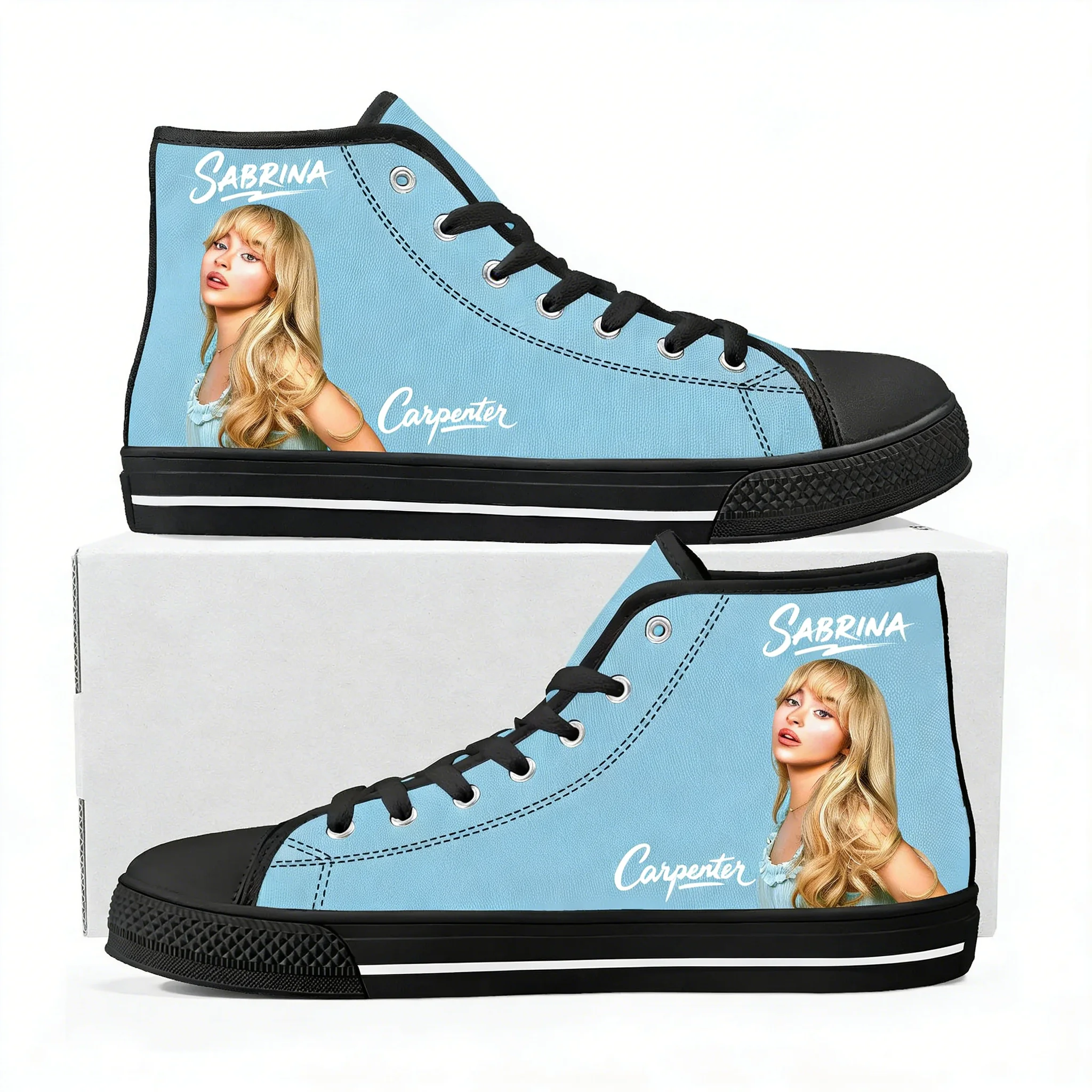 Men'S Shoes Qn - Sabrina Carpenter High Top Shoes Men