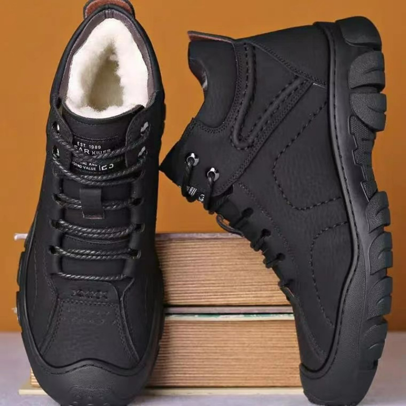 Winter Boot Insulated - Men's Boots Lace Up Ankle Boots