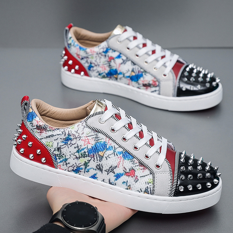 Men Shoes Dior - New Street Personality Skate Shoes Men
