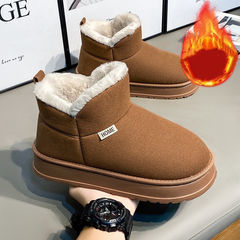 Winter Boot Insulated - Popular Autumn and Winter Fleece-Lined Warm