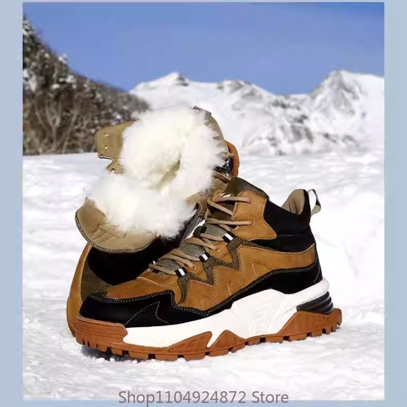 Winter Warm Wool Cotton Shoes  - đánh giá và giá Men'S Shoes Qn
