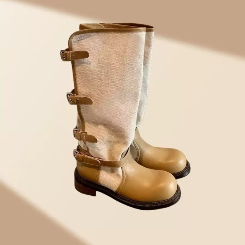 Vintage Spliced Block Heel Sho - đánh giá và giá Men Shoes H&M