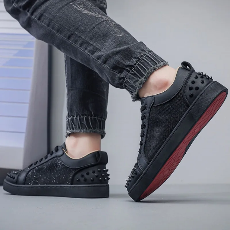 Men's Sneakers Designer Rivet  - đánh giá và giá Men Shoes Dior