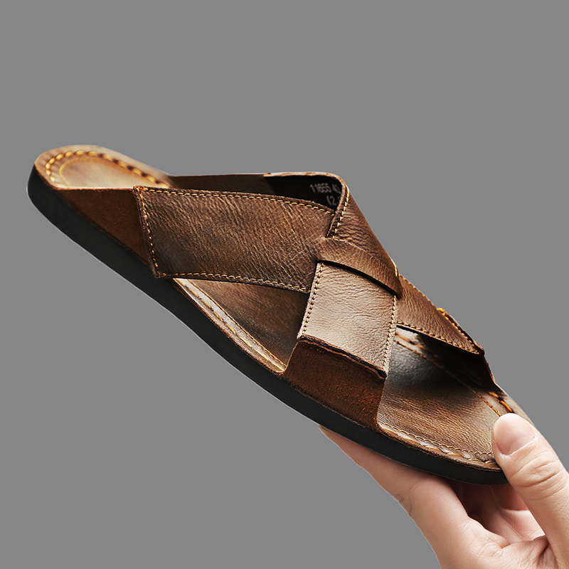 Fashion Genuine Leather Men Sl - đánh giá và giá Men'S Shoes Qn