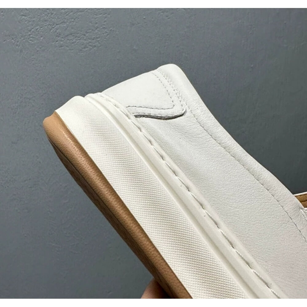 Luxury White Leather Casual Lo - đánh giá và giá Men'S Shoes Smart