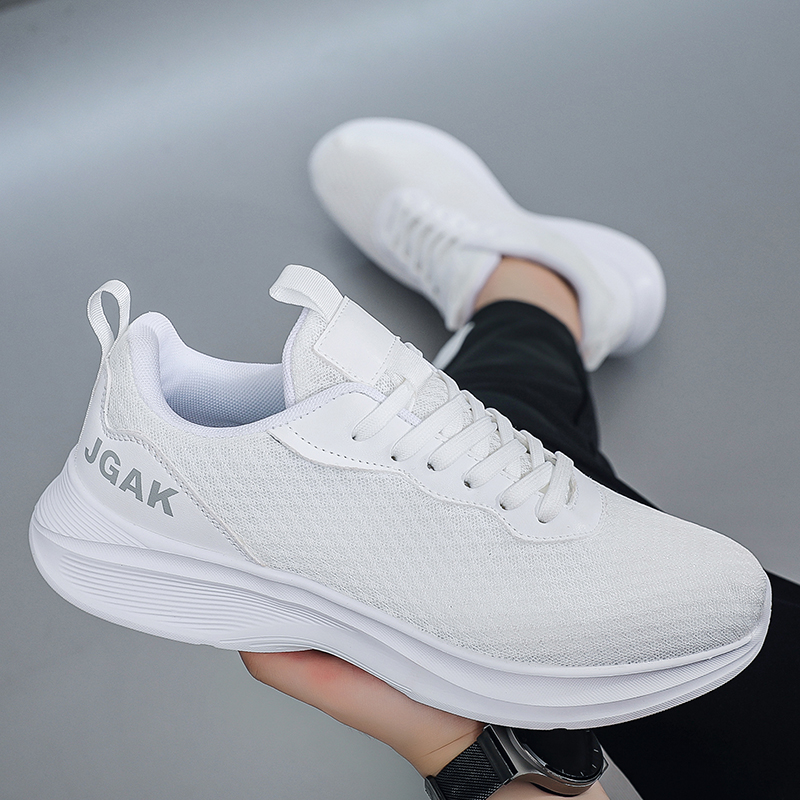 Ultra Light Mesh White Sneaker - đánh giá và giá Men Shoes Eu To Us Size