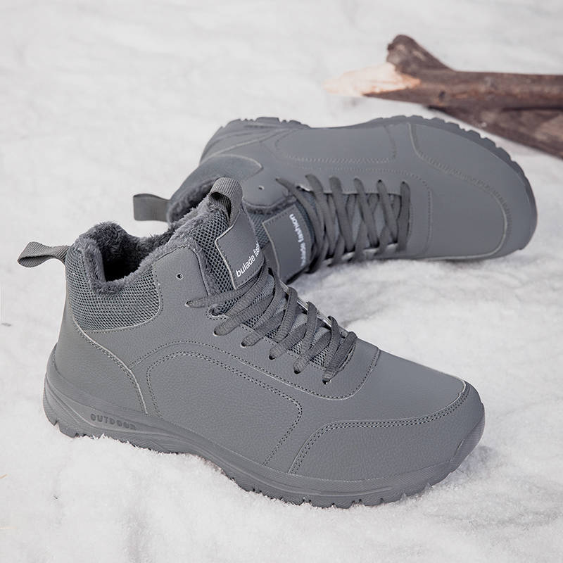 Winter Men's Boots Warm Plush  - đánh giá và giá Men'S Shoes Qn