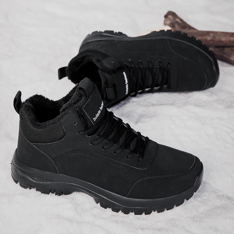 Winter Men's Boots Warm Plush  - đánh giá và giá Men'S Shoes Qn