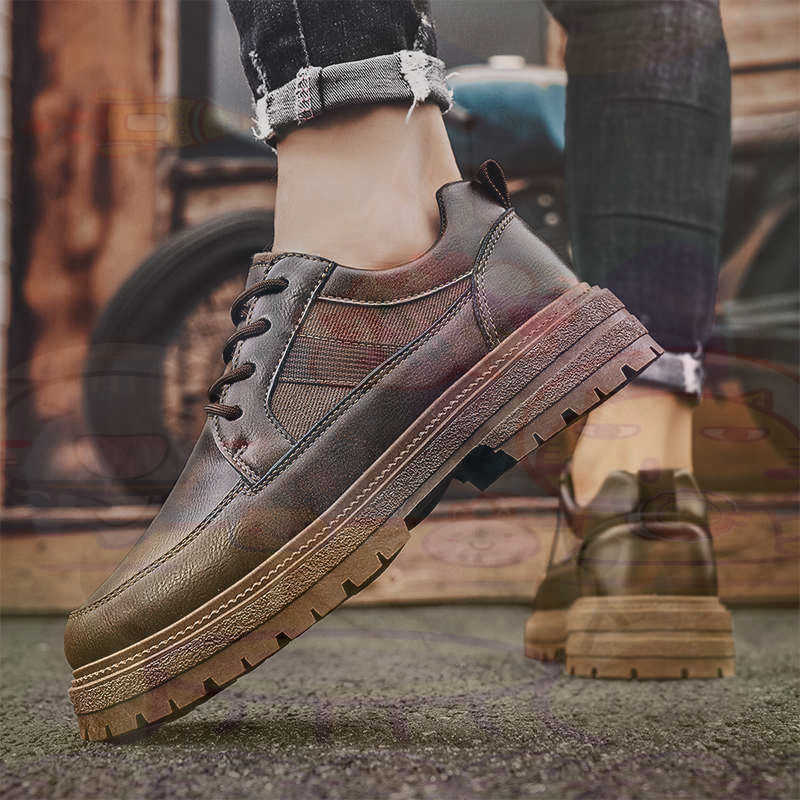 Dark Natural Leather Fashion T - đánh giá và giá Men'S Shoes Clearance Sale