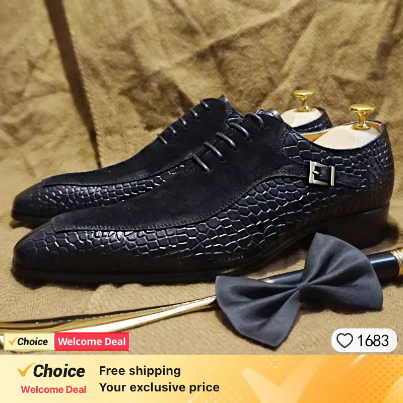 Mens Business Leather Dress Sh - đánh giá và giá Men Shoes Eu To Us Size