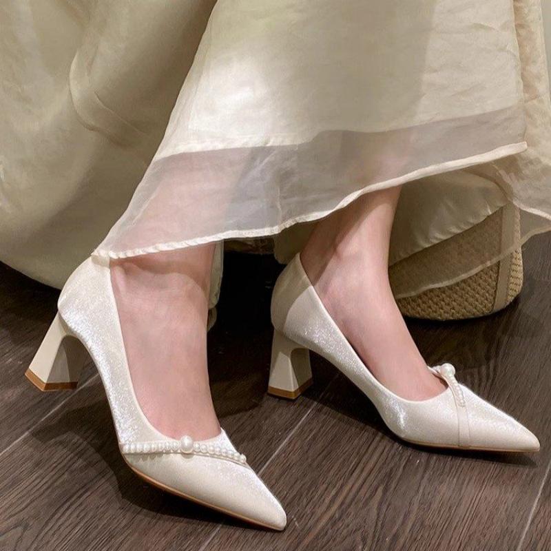 Elegant Pearl Embellished Poin - đánh giá và giá Men Shoes H&M