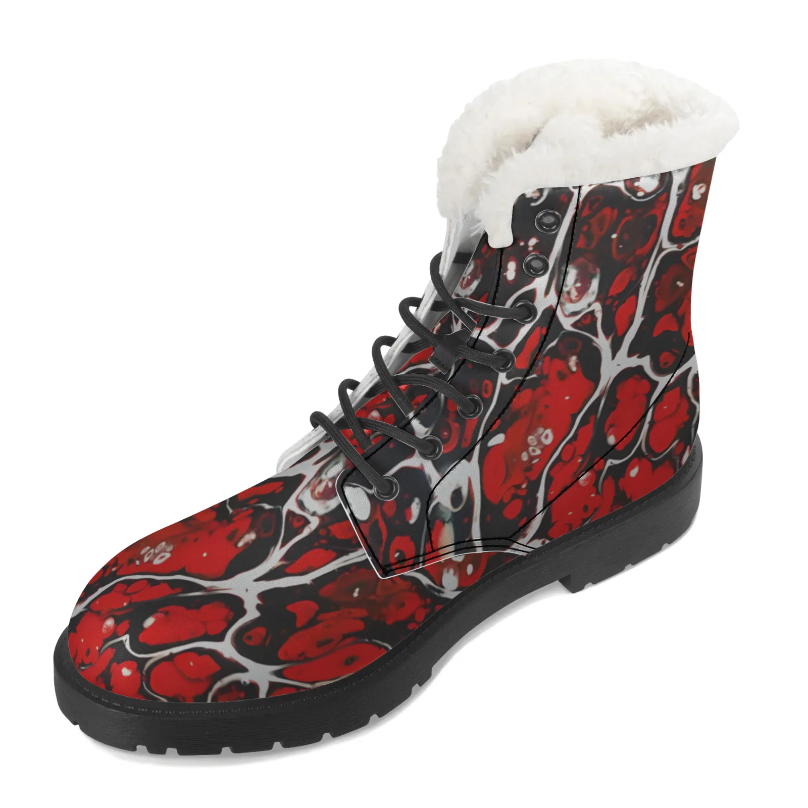 Fashion Plush Snow Boots for M - đánh giá và giá Men Shoes Eu To Us Size
