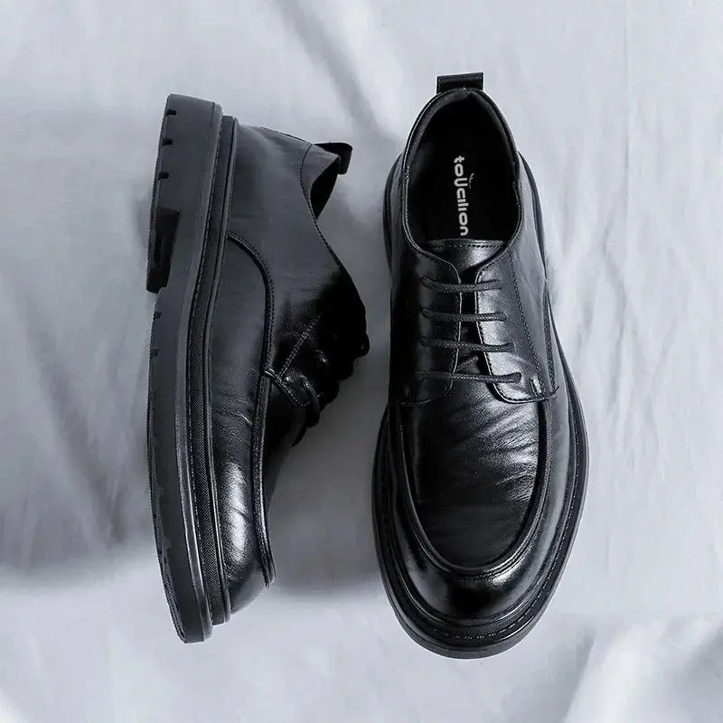 Lace Up Round Toe Men's Leathe - đánh giá và giá Men'S Shoes Clearance Sale