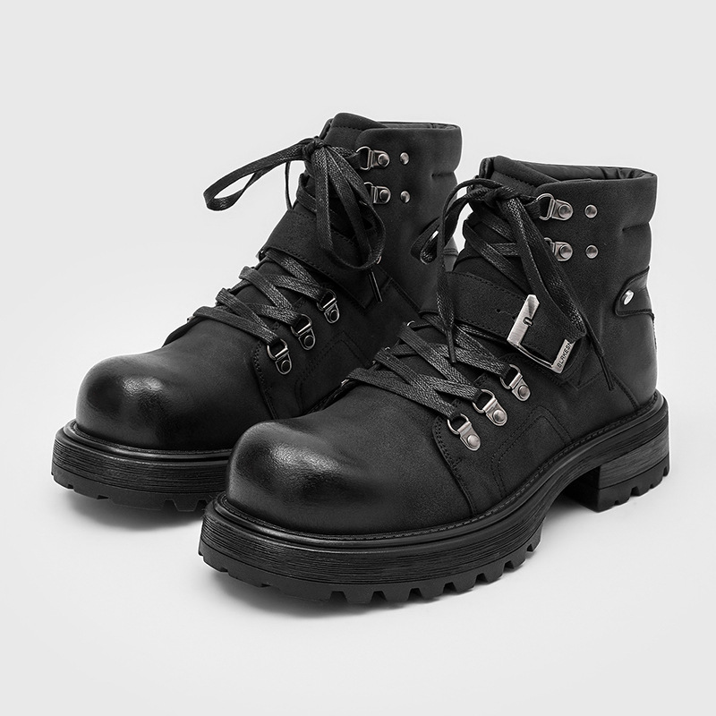 Brand Men Leather Boots Motorc - đánh giá và giá Men Shoes Brands