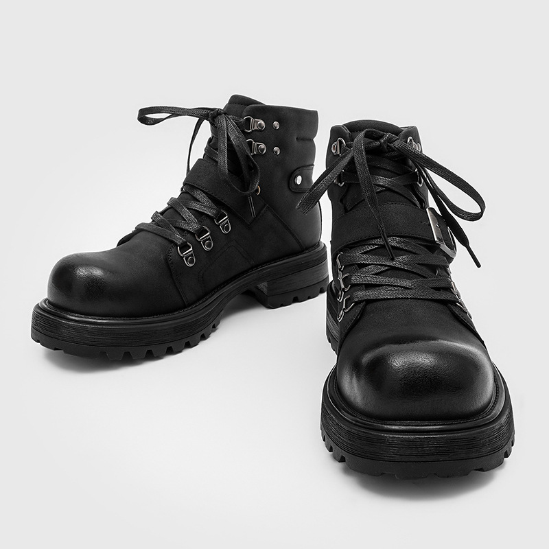 Brand Men Leather Boots Motorc - đánh giá và giá Men Shoes Brands