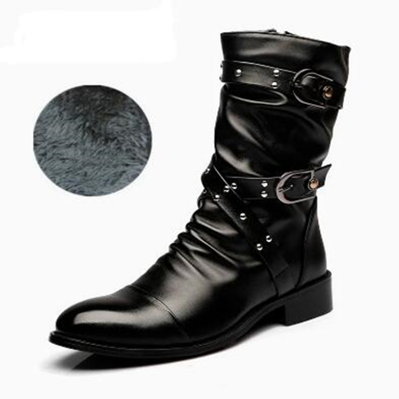 Fashion Men's Leather High Qua - đánh giá và giá Men Shoes Size 46