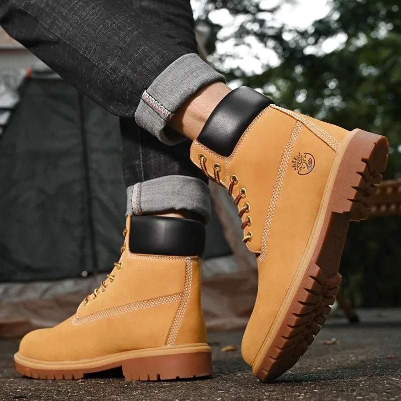 Boots Men High Top Boots High  - đánh giá và giá Men'S Shoes Qn