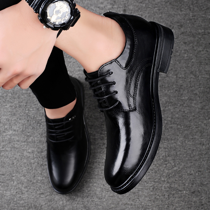 Leather Casual Elevator Shoes  - đánh giá và giá Men'S Shoes Qn